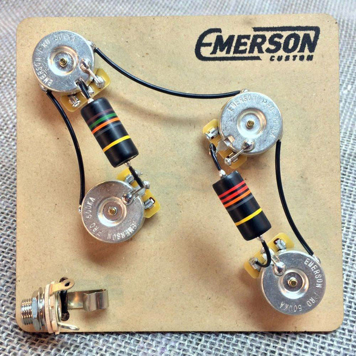 Emerson Custom Pre-Wired Kit For 4-Knob PRS Guitars