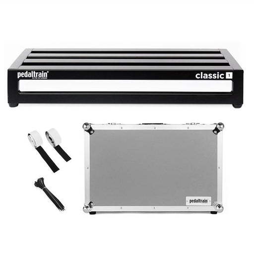 Pedaltrain PT-CL1-TC CLASSIC 1 Pedalboard With Tour Case 22" x 12.5"