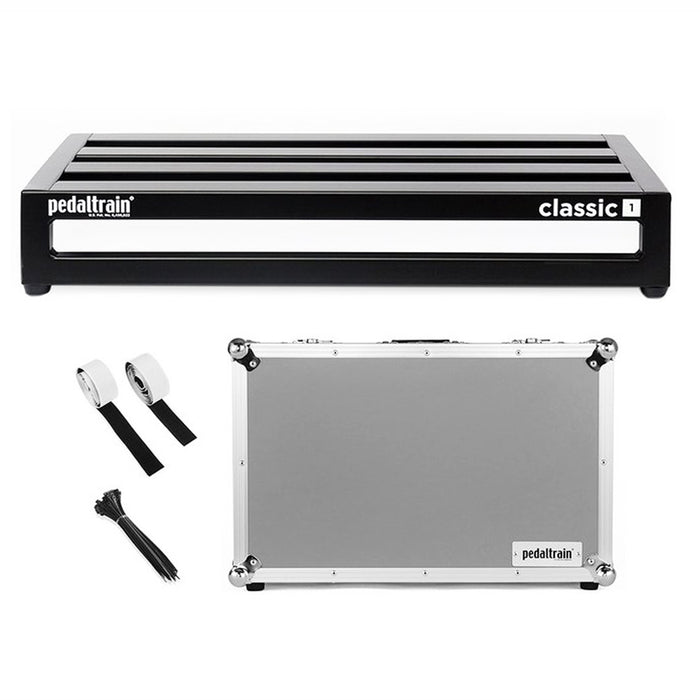 Pedaltrain PT-CL1-TC CLASSIC 1 Pedalboard With Tour Case 22" x 12.5"