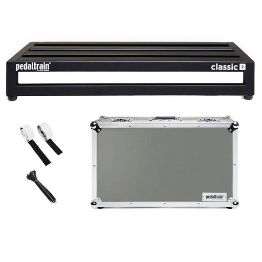 PedalTrain PT-CL2-TC Classic 2 Pedalboard With Tour Case 24"X12.5"