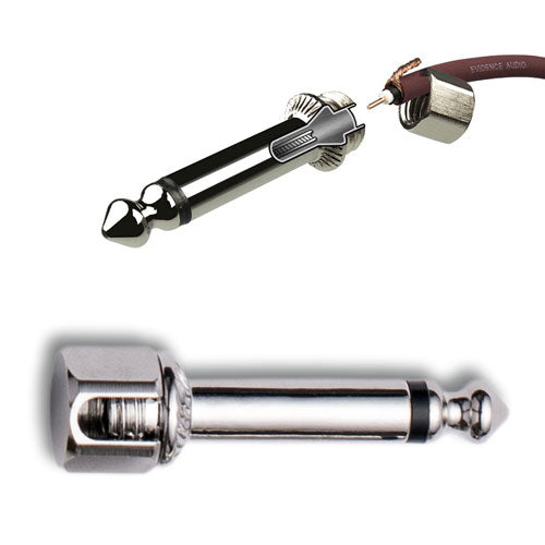 Evidence Audio SIS Screw in Solderless Right Angle Plug