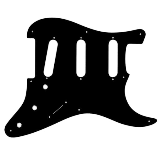 WD Pre CBS 8-Hole Strat Pickguard 3-Ply B/W/B STCJ-803