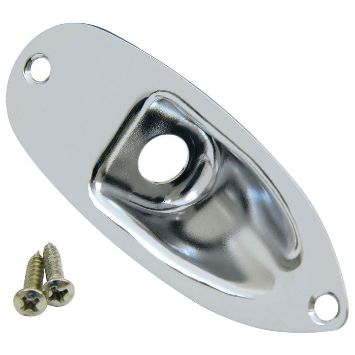 Fender Stratocaster Recessed Chrome Strat Jack Plate Ferrule 0991940100