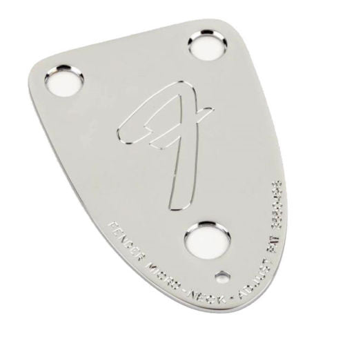 Fender USA 3-Bolt F Neck Plate Chrome 0054525049