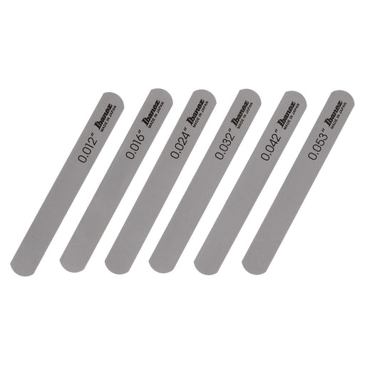 Ibanez Prestige Nut File Set for Acoustic Guitar (.012-.053) 4449AC6X