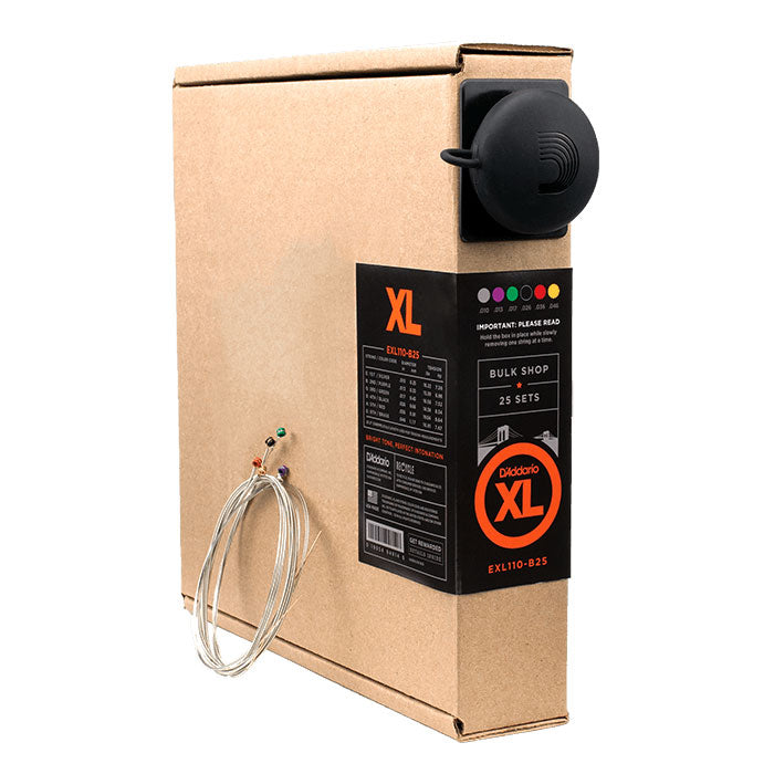 D'Addario XL Strings Regular Light 10-46 Gauge 25 Set Bulk Pack EXL110-B25