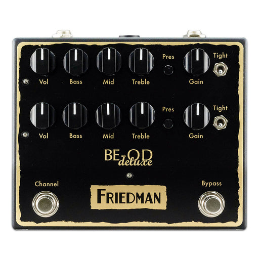 Friedman BE-OD Deluxe Dual Overdrive Pedal