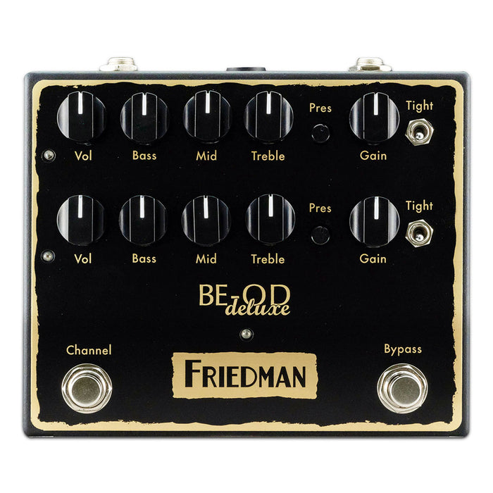 Friedman BE-OD Deluxe Dual Overdrive Pedal
