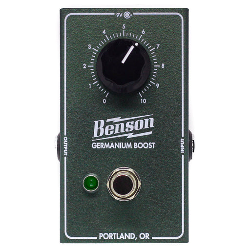 Benson Amps Green Germanium Boost Pedal