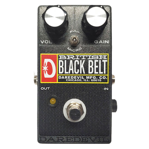 Daredevil Pedals British Black Belt Overdrive Pedal