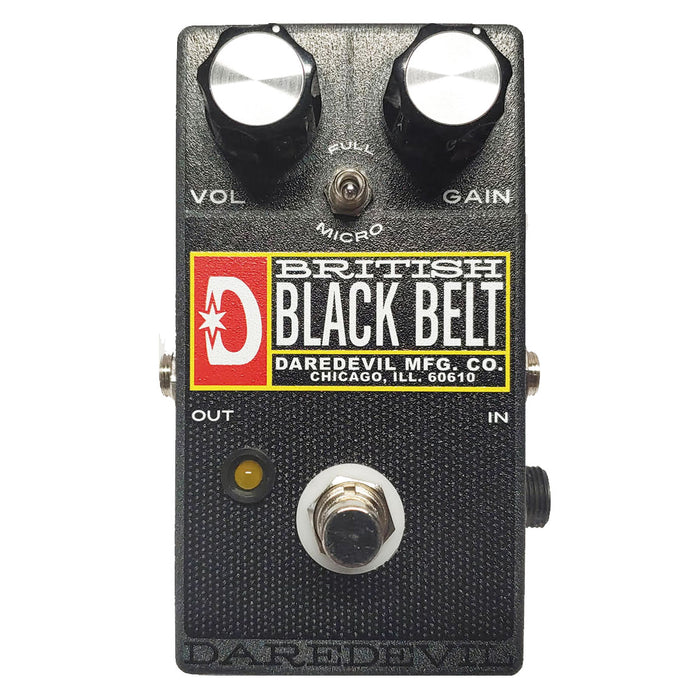 Daredevil Pedals British Black Belt Overdrive Pedal