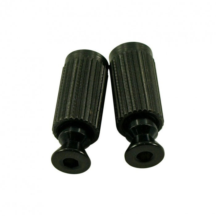 Floyd Rose 4-Piece Bridge Mounting Stud & Insert Set Black FR-BMMSI/B/P