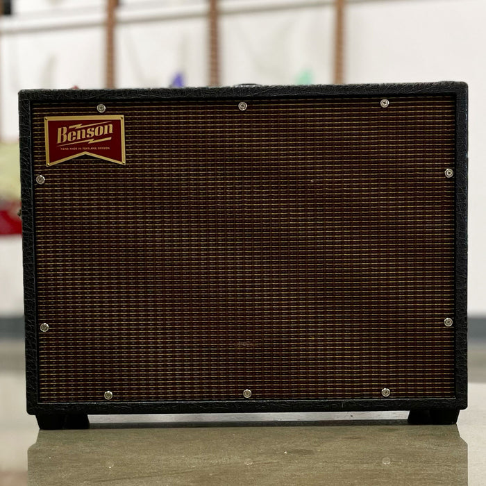 Benson Amps Monarch Reverb 1x12 Combo Amplifier Black Oxblood Grill