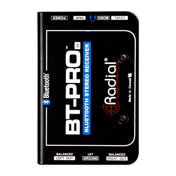 Radial Engineering BT-Pro V2 Stereo Bluetooth Direct Box