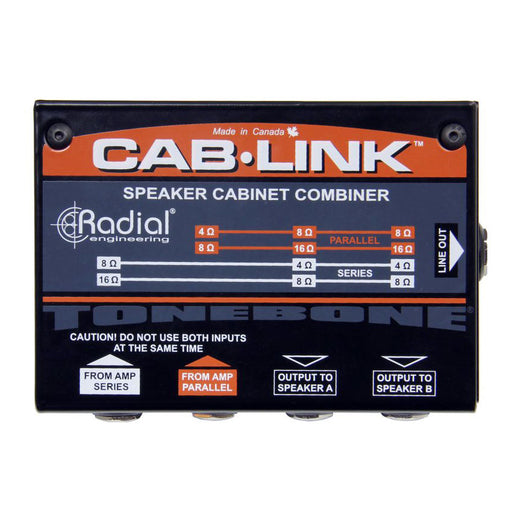 Radial Cab-Link Passive Speaker Cabinet Merger