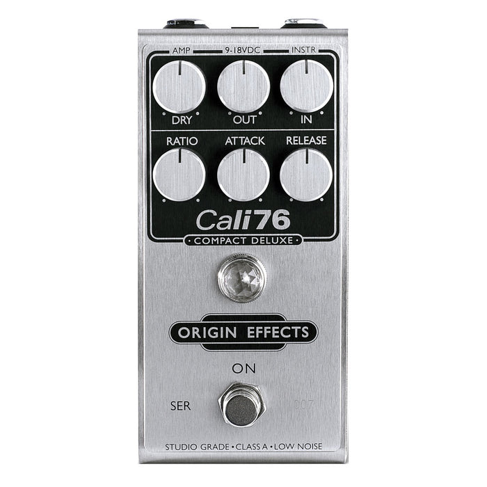 Origin Effects Cali76 Compact Deluxe 1176-Style Studio-Grade FET Compressor Cali76-CD