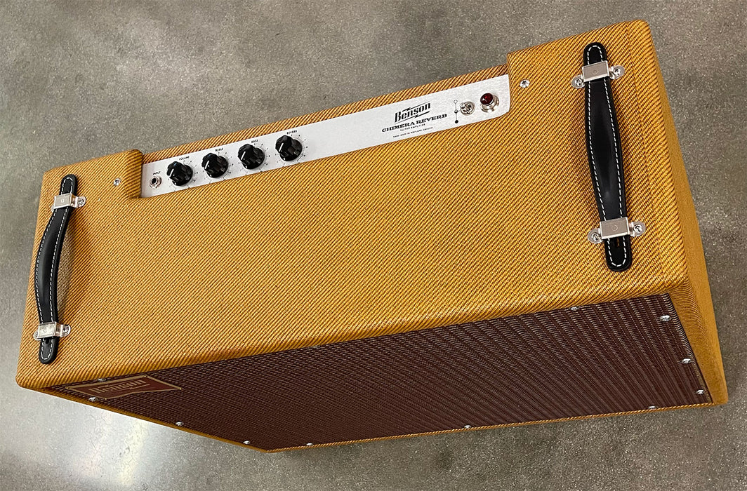 Benson Amps Chimera Reverb 2x12 Combo Amplifier Aged Tweed/Oxblood