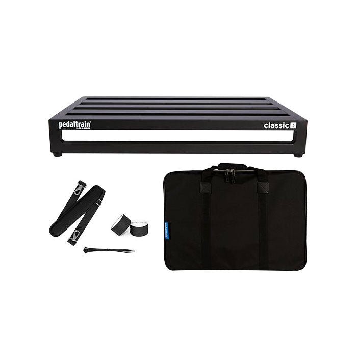 Pedaltrain Classic 3 Pedalboard With Soft Case (PT3 Reissue) 24" x 16" PT-CL3-SC