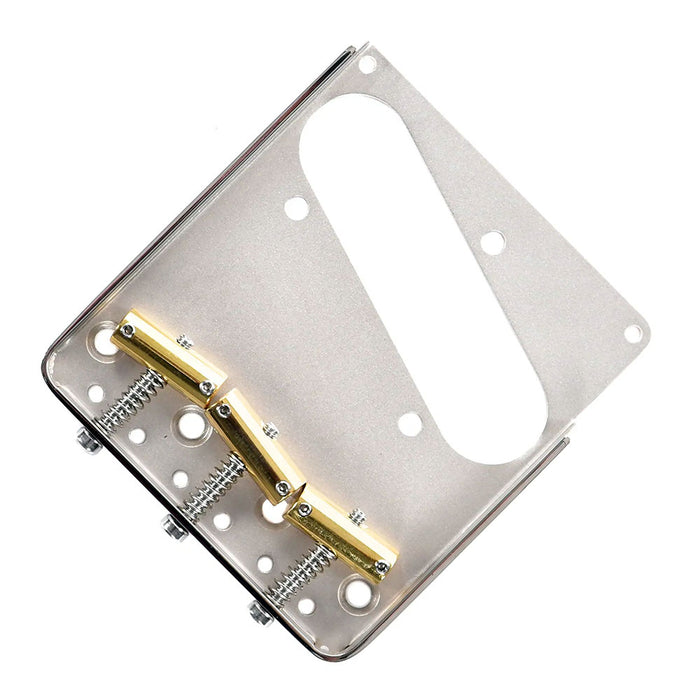 Callaham Vintage T Model Tele Bridge Assembly w/ 3 Slant Compensated Saddles