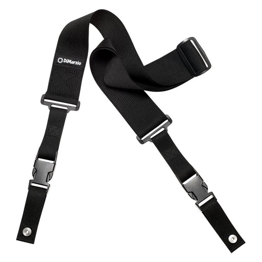Dimarzio 2 Inch Nylon ClipLock Guitar Strap Black DD2200BK