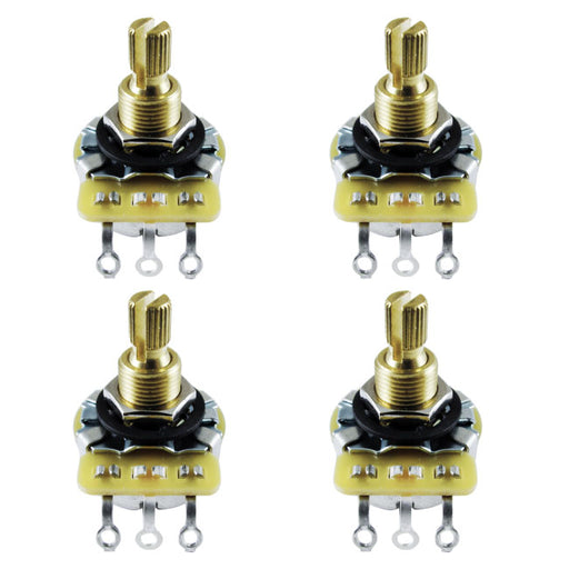 CTS 1% Matched Set (4) True 500k 10% Tolerance Audio Potentiometers