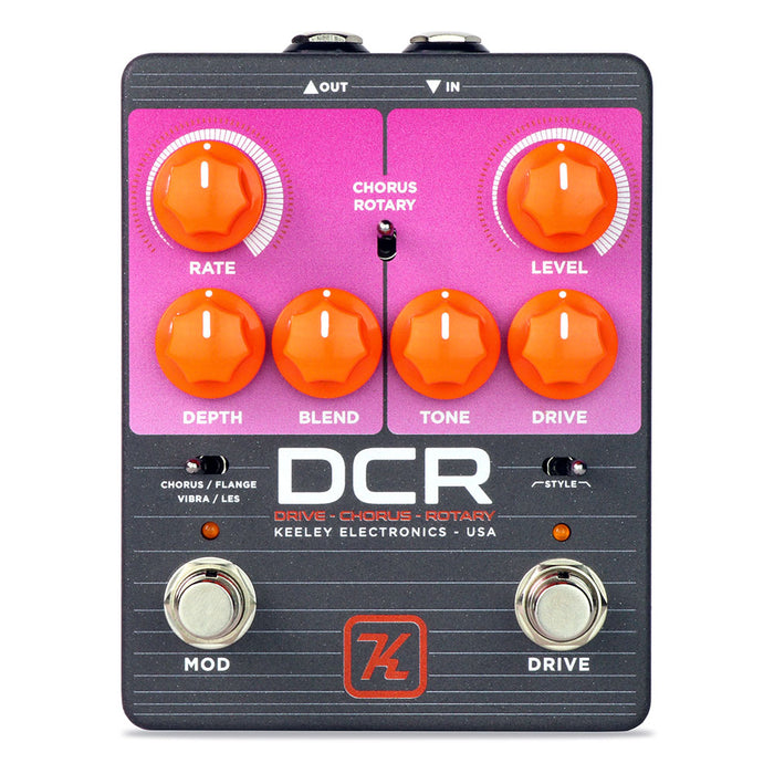 Keeley DCR Drive Chorus Rotary Pedal