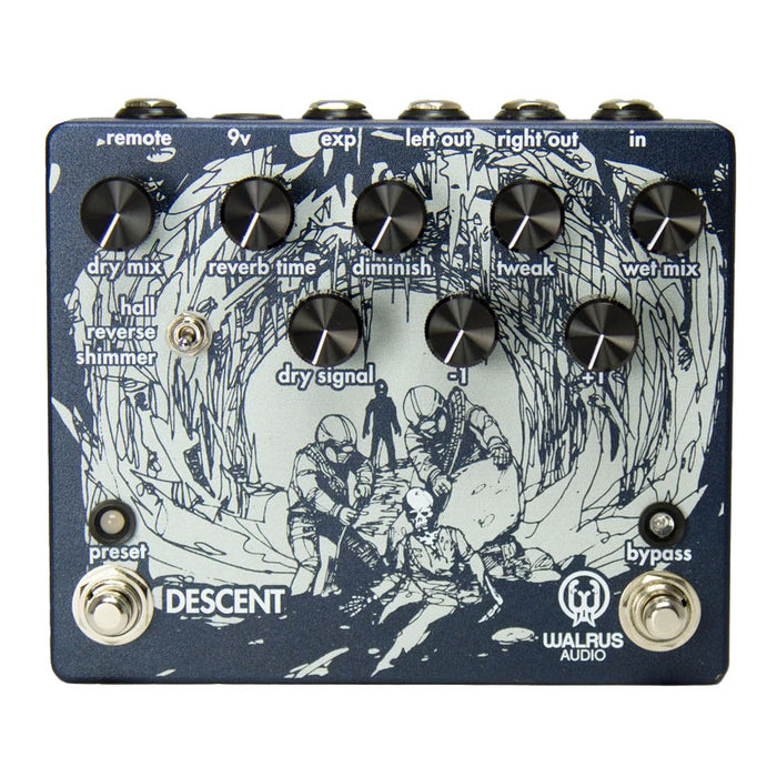 Walrus Audio Descent Reverb Octave Machine