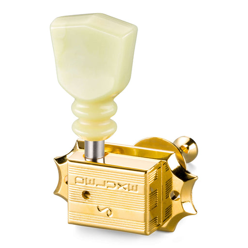Schaller G-Series Vintage Double Ring Keystone Tuners 10mm Gold 10140523.17.36