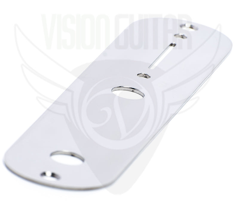 Callaham Polished Stainless Steel Tele Control Plate