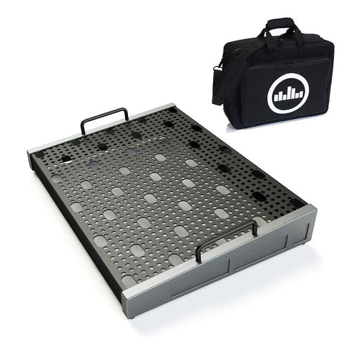 Temple Audio Design Duo 17 (17" x 12.5") Pedalboard w/Soft Case Gun Metal