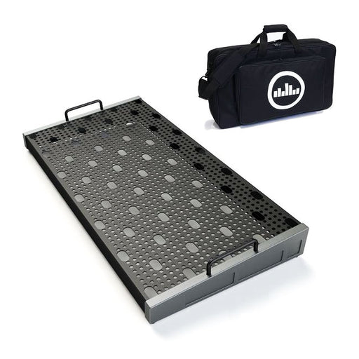 Temple Audio Design Duo 24 (24.5" x 12.5") Pedalboard w/Soft Case - Gun Metal