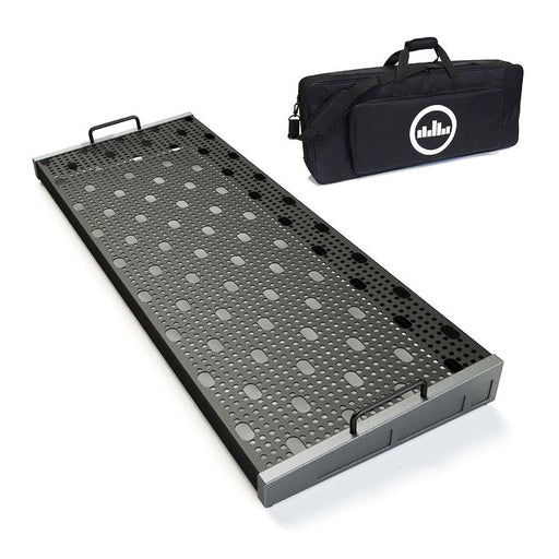 Temple Audio Design Duo 34 (34" x 12.5") Pedalboard w/Soft Case - Gun Metal