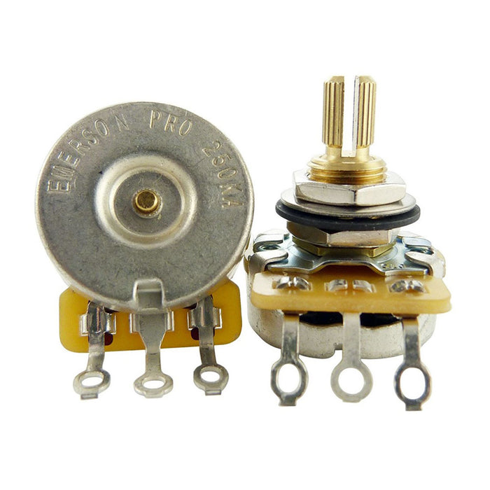 Emerson Pro CTS 250K Blender Short 3/8" Split Shaft Potentiometer