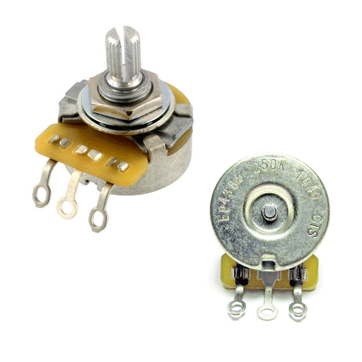 CTS 250k Audio Potentiometer Vintage-Style Volume Pot