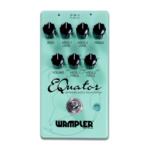 Wampler Pedals EQuator Advanced Audio Equalizer EQ Pedal