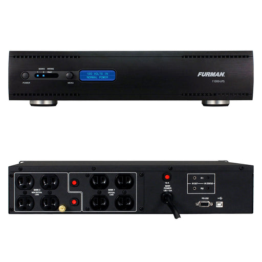 Furman Sound 1000VA 2RU Uninterruptible Power Supply F1000-UPS