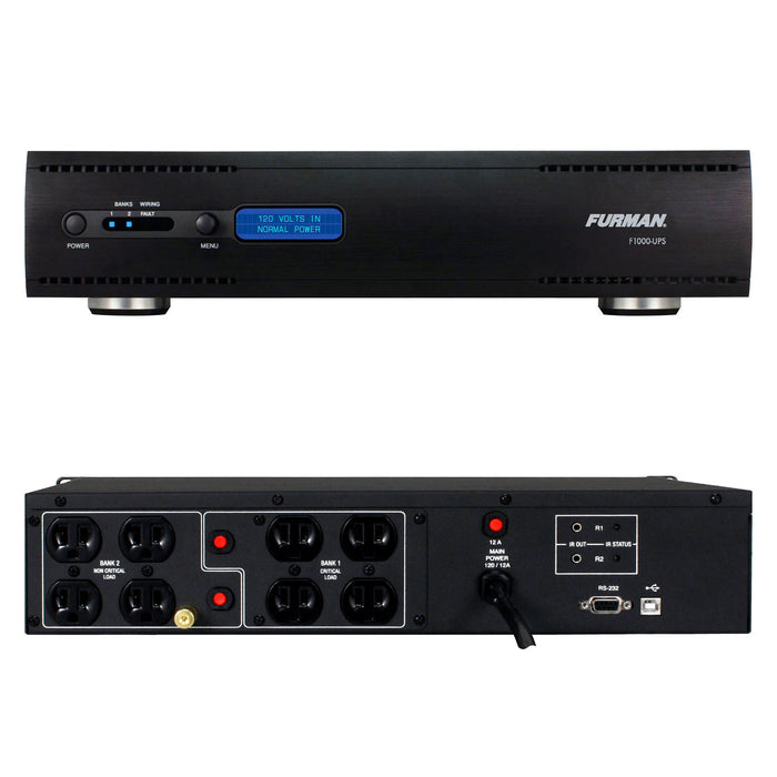 Furman Sound 1000VA 2RU Uninterruptible Power Supply F1000-UPS