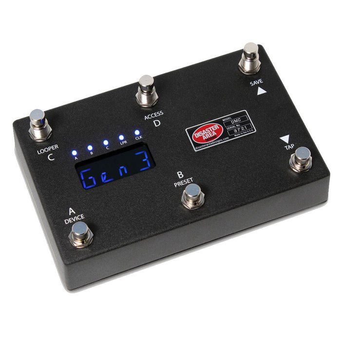 Disaster Area Designs DMC-6 Gen3 MIDI Foot Controller