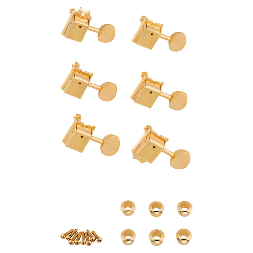 Fender Vintage-Style Strat Tele Tuner Set Gold 0053276049