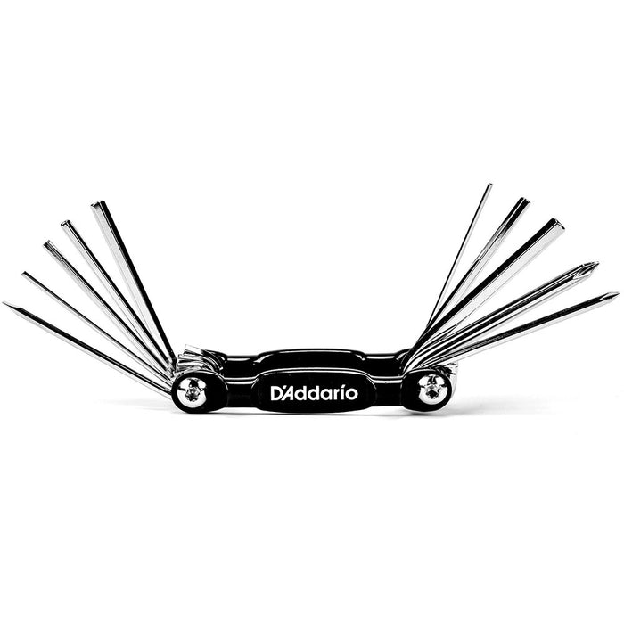 D'Addario PW-GBMT-01 Guitar & Bass 10-in-1 Multi-Tool