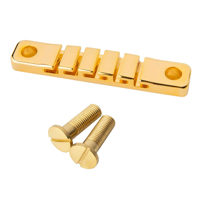 PRS Two Piece Bridge Tail Piece w/Studs Gold 107295:003
