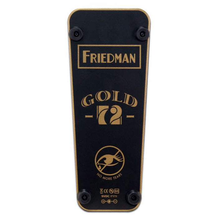 Friedman Amps No More Tears Gold-72 Wah Pedal