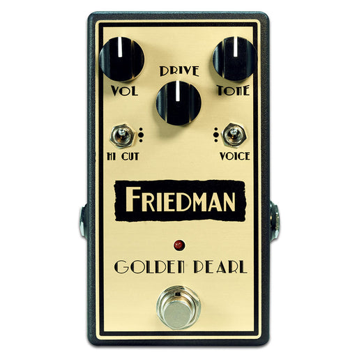 Friedman Golden Pearl Transparent Lower Gain Overdrive Pedal