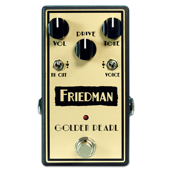 Friedman Golden Pearl Transparent Lower Gain Overdrive Pedal