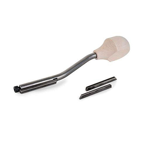 Gurian Fret Crowning File Set - Includes Handle & 3 Burrs 3-In-1 Fret File