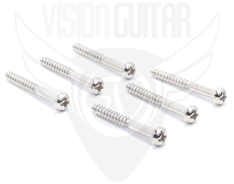 Callaham Tremolo Mounting Screws - Set of 6 Screws