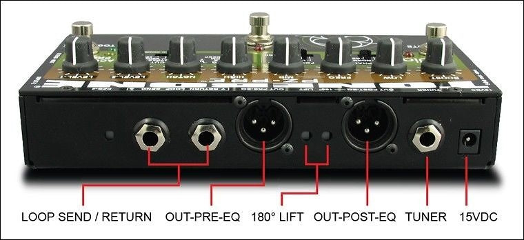 Radial Engineering PZ-PRE Dual Acoustic Instrument Preamp With DI Box