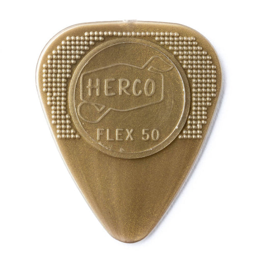 Dunlop Herco 100-Pack Flex 50 Medium Nylon Guitar Picks HE210