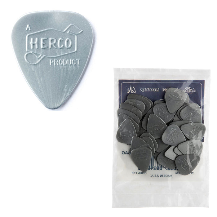 36-Pack Dunlop HEV211R Herco Vintage '66 Heavy Gauge Guitar Picks