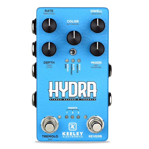Keeley Electronics Hydra Stereo Reverb & Tremolo